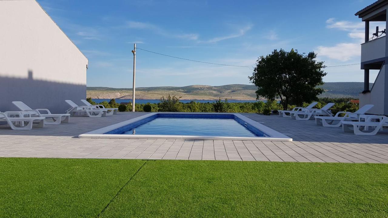 Apartments Zanic With Private Swimming Pool And Sea View Starigrad Paklenica Bagian luar foto