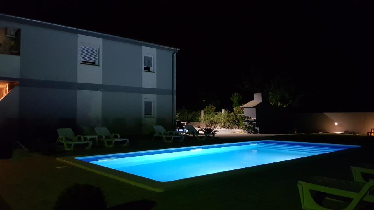 Apartments Zanic With Private Swimming Pool And Sea View Starigrad Paklenica Bagian luar foto