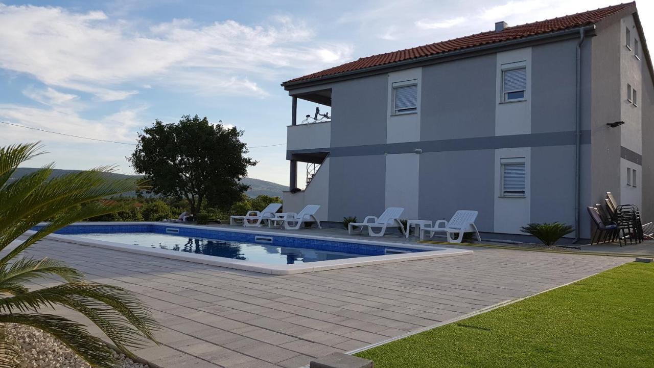 Apartments Zanic With Private Swimming Pool And Sea View Starigrad Paklenica Bagian luar foto