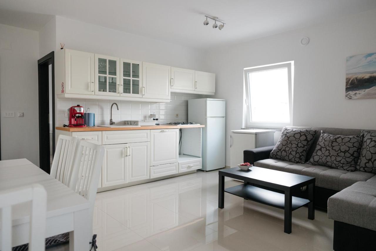 Apartments Zanic With Private Swimming Pool And Sea View Starigrad Paklenica Bagian luar foto