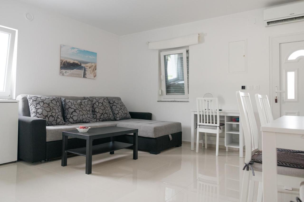 Apartments Zanic With Private Swimming Pool And Sea View Starigrad Paklenica Bagian luar foto