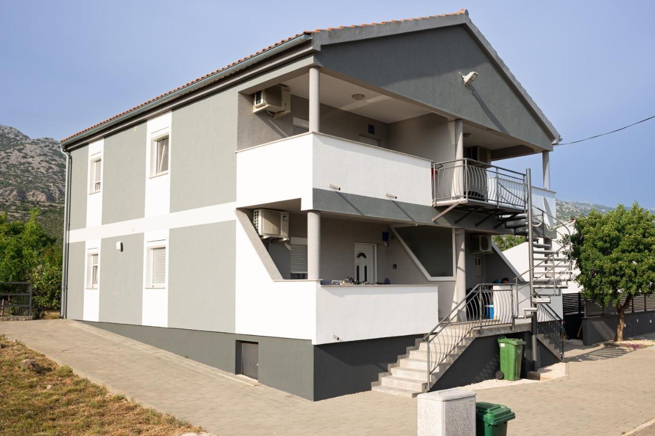 Apartments Zanic With Private Swimming Pool And Sea View Starigrad Paklenica Bagian luar foto