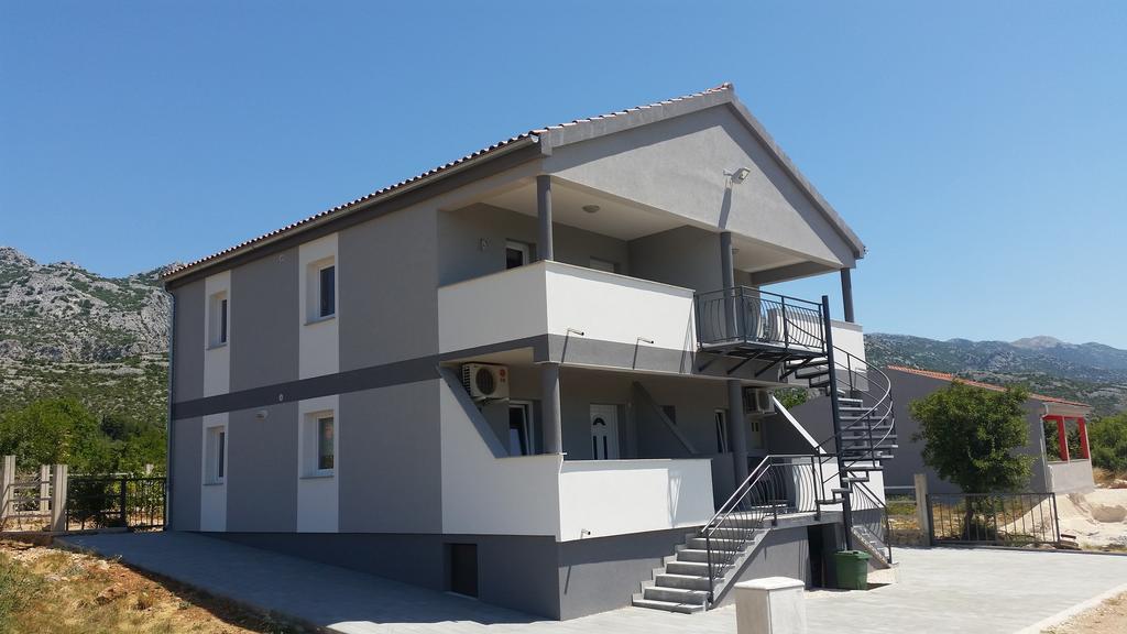 Apartments Zanic With Private Swimming Pool And Sea View Starigrad Paklenica Bagian luar foto